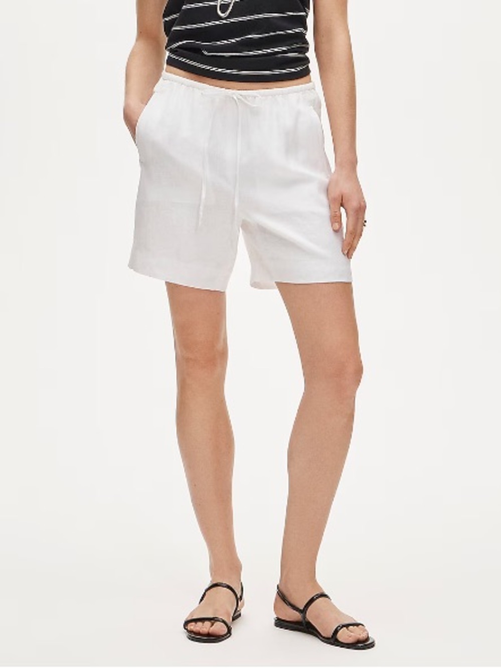 NWOT j crew Cosmo short in linen